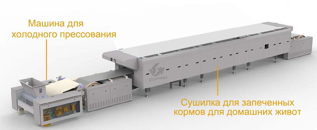 Линия по производству запеченных кормов для домашних животных.jpg